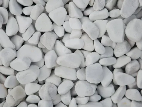 SAC 20 kg Piatră culoare Ocean albă 6-10cm - imagine 1