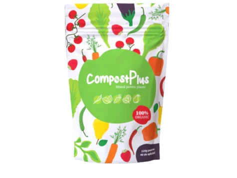 Compost 120 gr îngrășământ organic - imagine 1