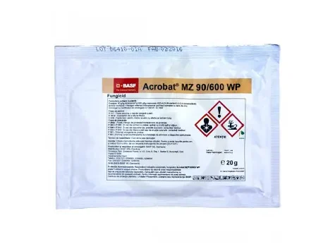 Fungicid Acrobat MZ 90/600 WP 20gr - imagine 1