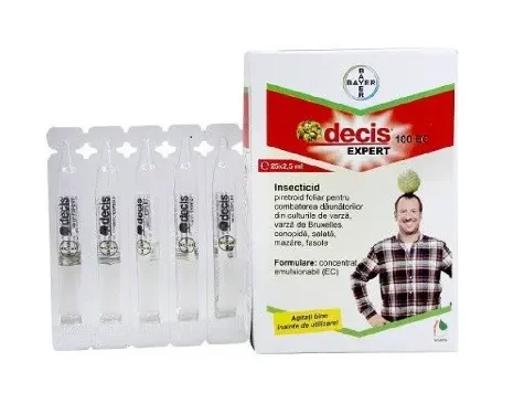 Insecticid Decis Expert 100 EC 2.5 ml - imagine 1
