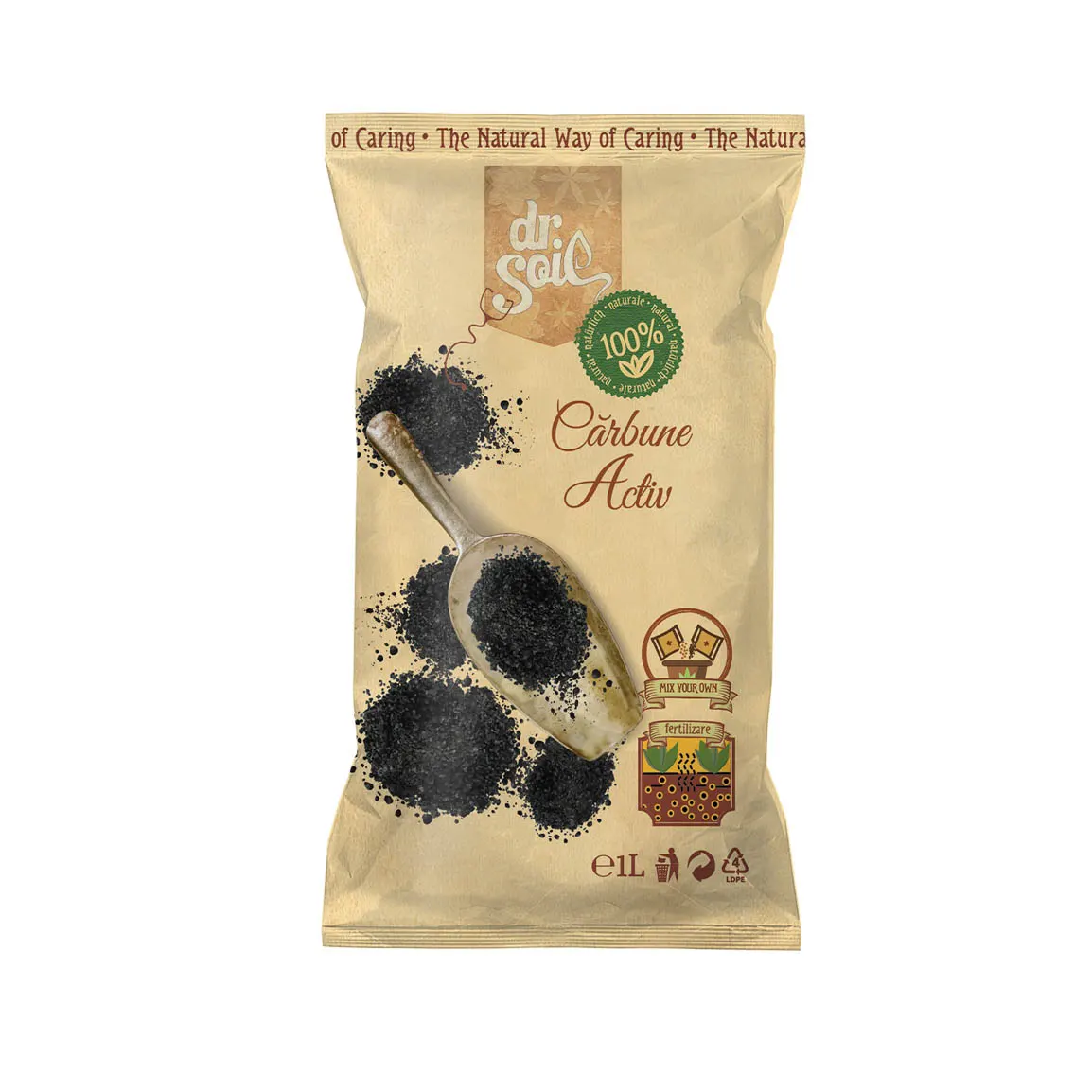 Dr.Soil Carbone Vegetale Attivo - 1 Litro Per Piante