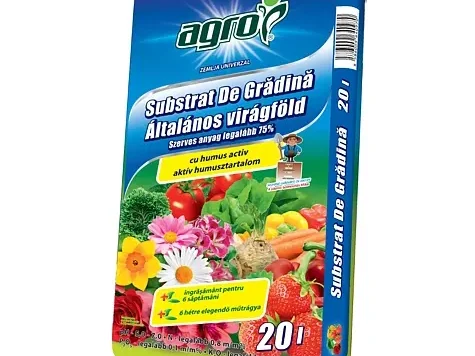 Agro - Substrat de gradina 20L - imagine 1