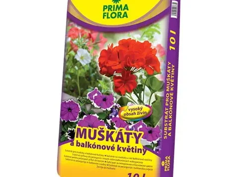 Primaflora - Substrat pentru muscate - pelargonium 10L