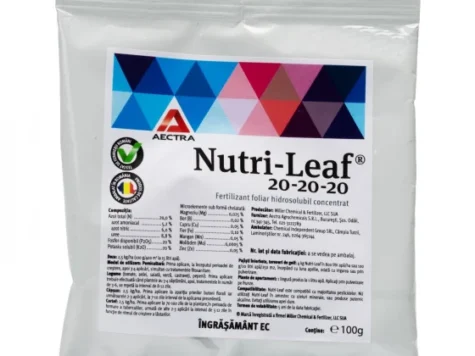 Fertilizant Nutrileaf NPK 20-20-20 0.1 kg - imagine 1
