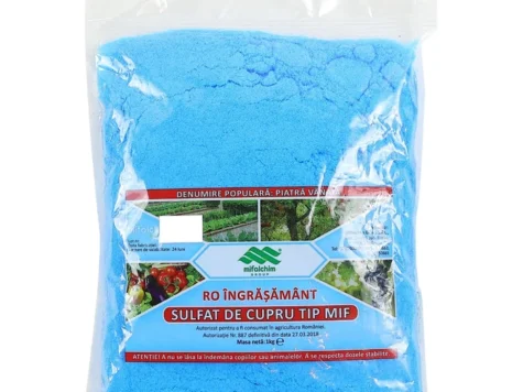 MG Sulfat de Cupru tip MIF 1 Kg - imagine 1